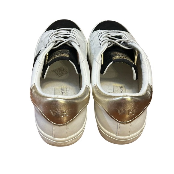 Vintage Havana Star Sneakers White Black Gold Fashion Casual Shoes Women's - Picture 3 of 10